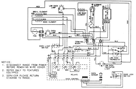 wall oven wiring diagram